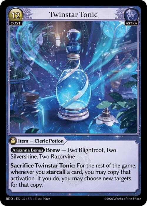Twinstar Tonic — Radiant Origins card