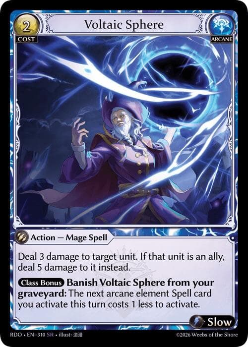 Voltaic Sphere — Radiant Origins card