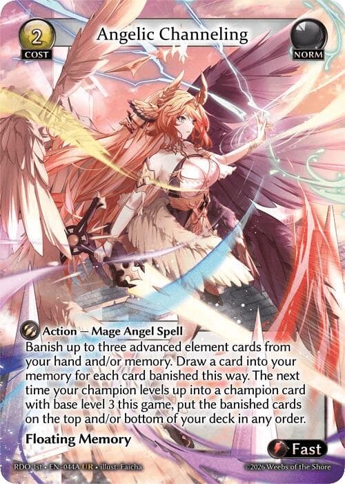 Angelic Channeling (044A) — Radiant Origins card