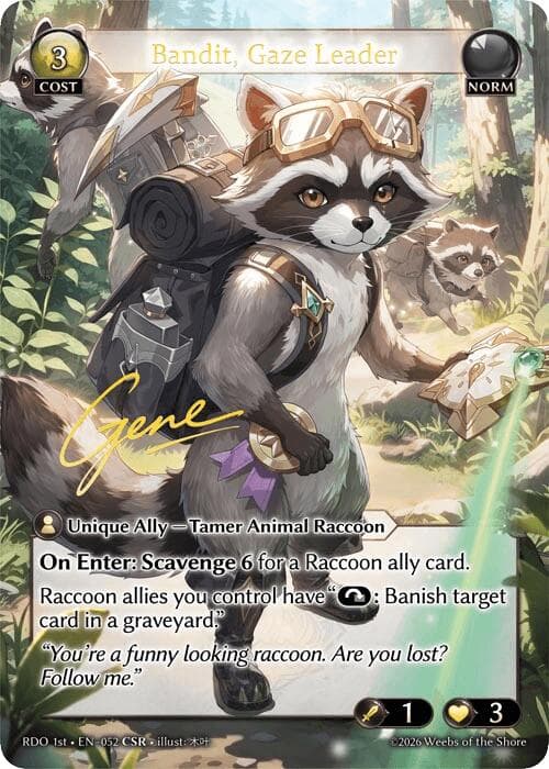 Bandit, Gaze Leader (CSR) — Radiant Origins card