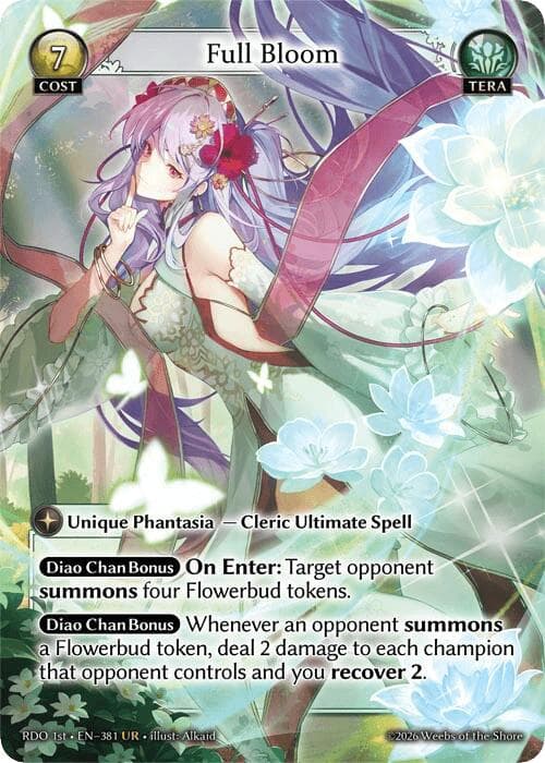 Full Bloom — Radiant Origins card
