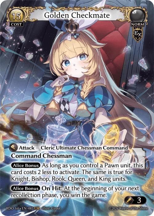Golden Checkmate — Radiant Origins card