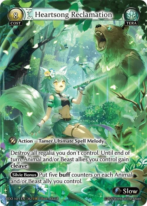 Heartsong Reclamation — Radiant Origins card