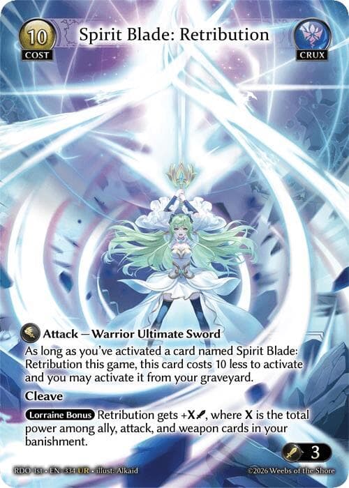 Spirit Blade: Retribution — Radiant Origins card