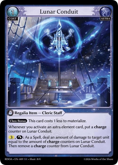 Lunar Conduit — Radiant Origins card