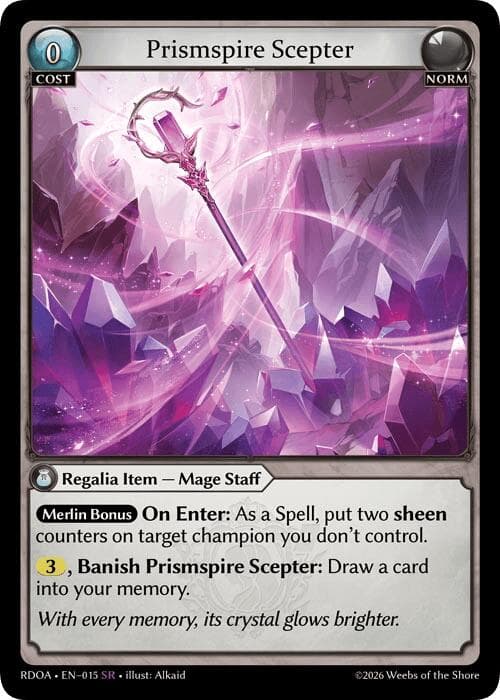 Prismspire Scepter — Radiant Origins card