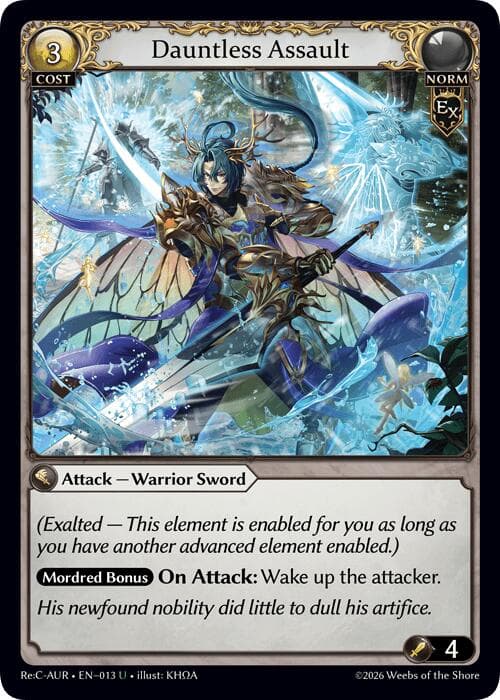Dauntless Assault — Mordred Re: Collection, Aurelian Regent card