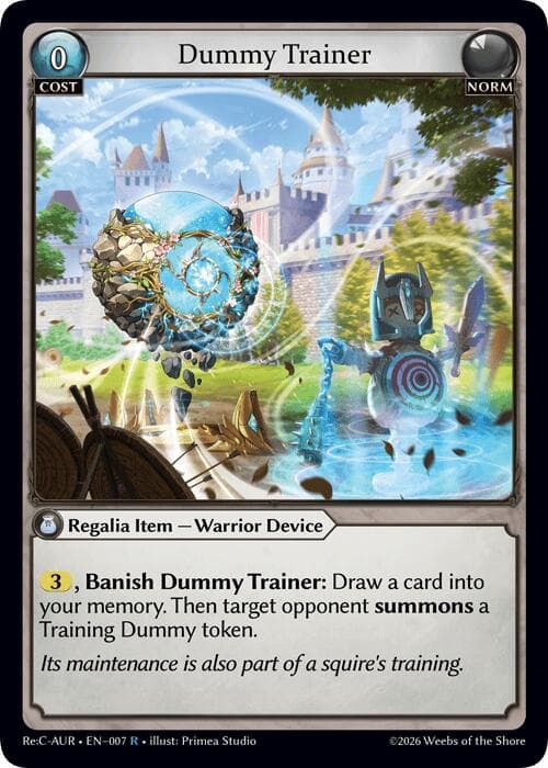 Dummy Trainer — Mordred Re: Collection, Aurelian Regent card