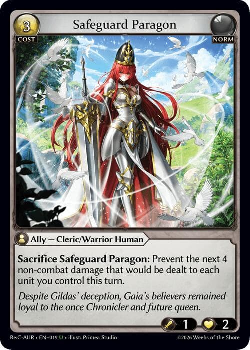 Safeguard Paragon — Mordred Re: Collection, Aurelian Regent card