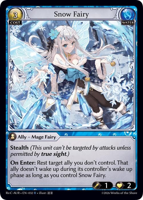 Snow Fairy — Mordred Re: Collection, Aurelian Regent card