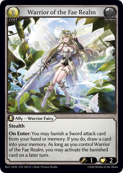 Warrior of the Fae Realm — Mordred Re: Collection, Aurelian Regent card