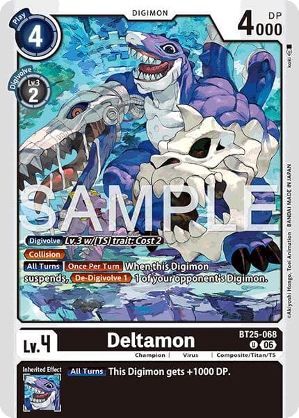 Deltamon — Dual Revolution card