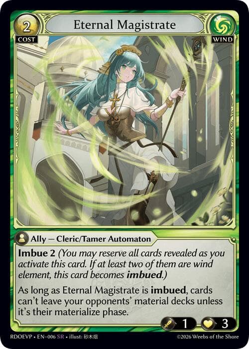 Eternal Magistrate — Radiant Origins Event Pack card
