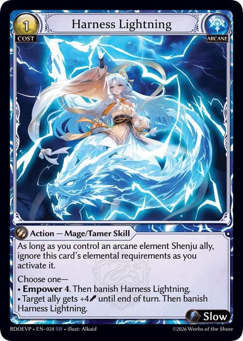 Harness Lightning — Radiant Origins Event Pack card