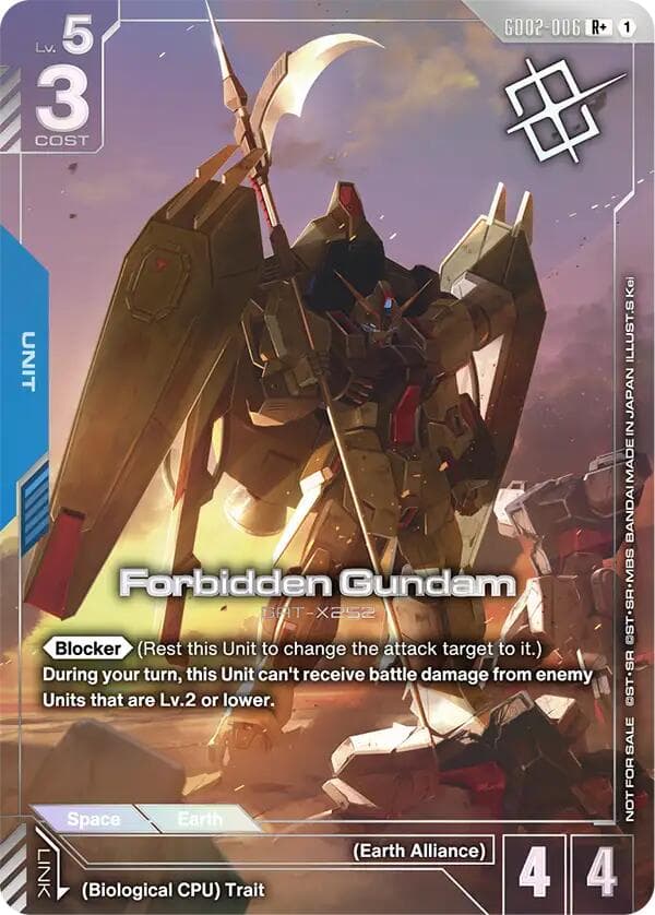 Forbidden Gundam (Store Tournament Winner Pack 04) — Gundam Promotional Cards card