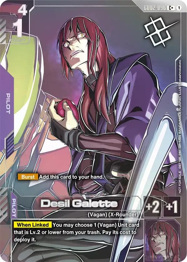 Desil Galette (Store Tournament Winner Pack 04) — Gundam Promotional Cards card