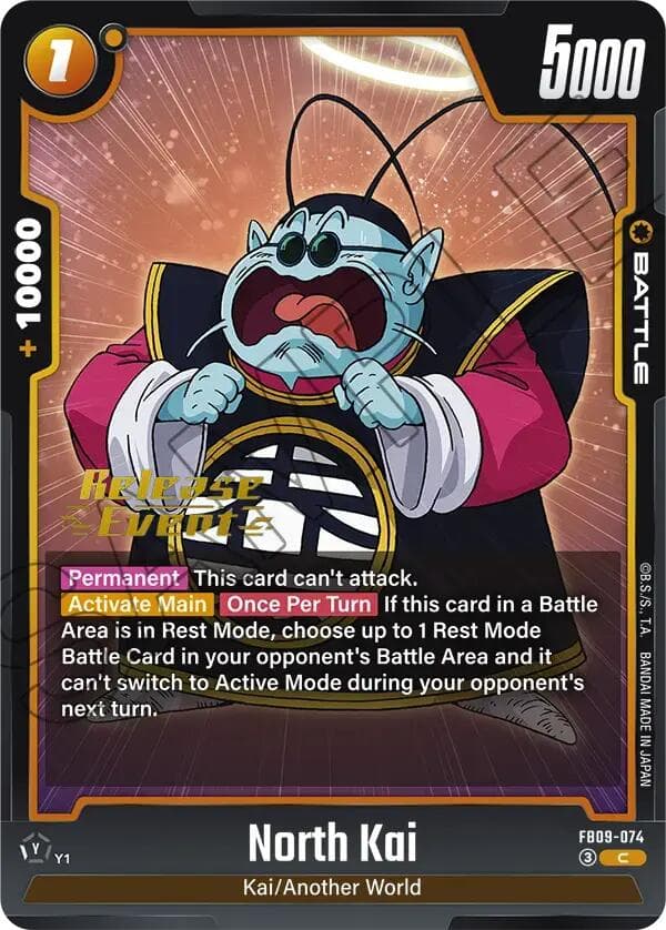 North Kai — Dual Evolution Release Event Cards card
