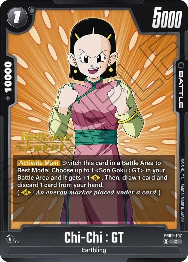 Chi-Chi : GT — Dual Evolution Release Event Cards card