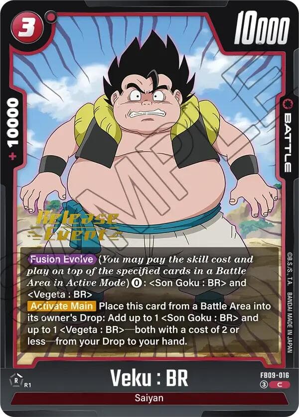 Veku : BR - FB09-016 — Dual Evolution Release Event Cards card