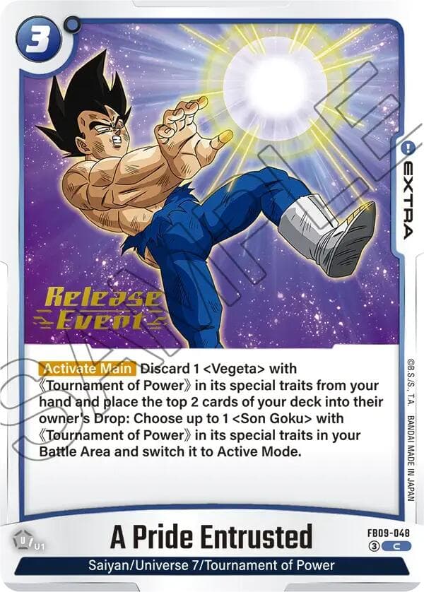 A Pride Entrusted — Dual Evolution Release Event Cards card