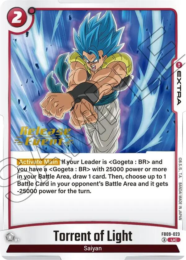 Torrent of Light — Dual Evolution Release Event Cards card