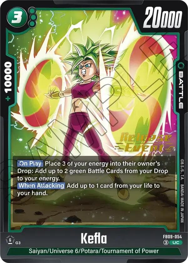 Kefla - FB09-054 — Dual Evolution Release Event Cards card
