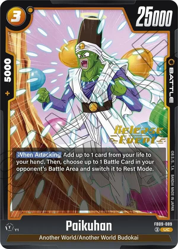 Paikuhan - FB09-089 — Dual Evolution Release Event Cards card