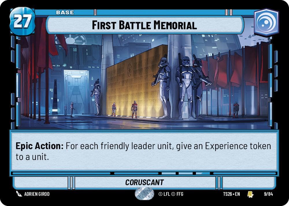 First Battle Memorial — Twin Suns card