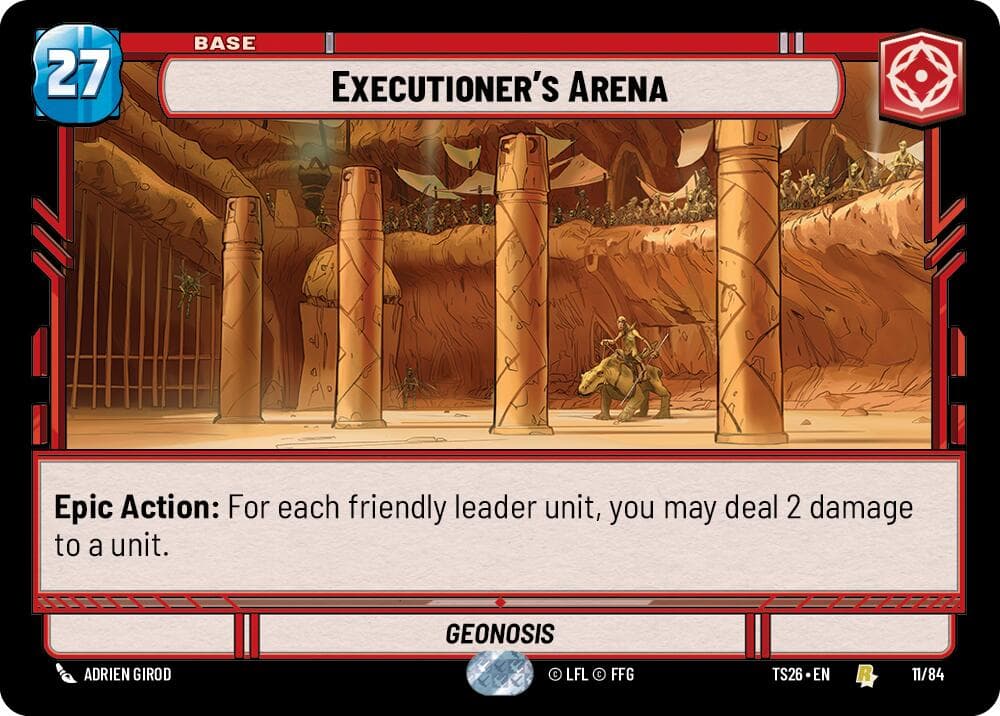 Executioner's Arena — Twin Suns card