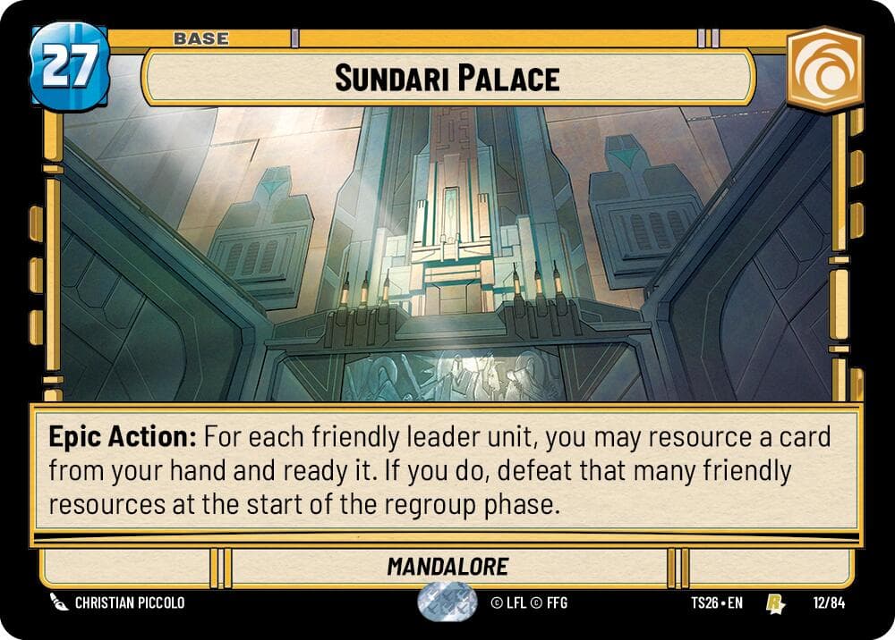 Sundari Palace — Twin Suns card