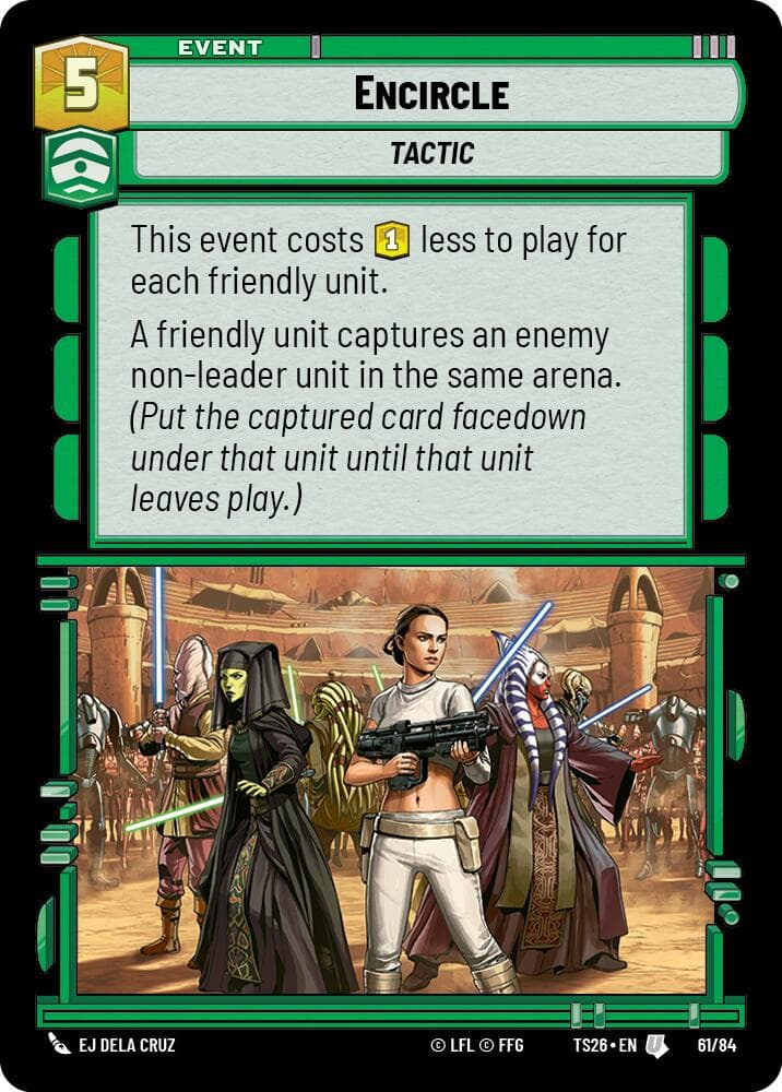 Encircle — Twin Suns card