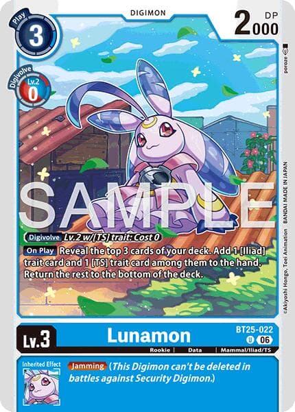 Lunamon — Dual Revolution card