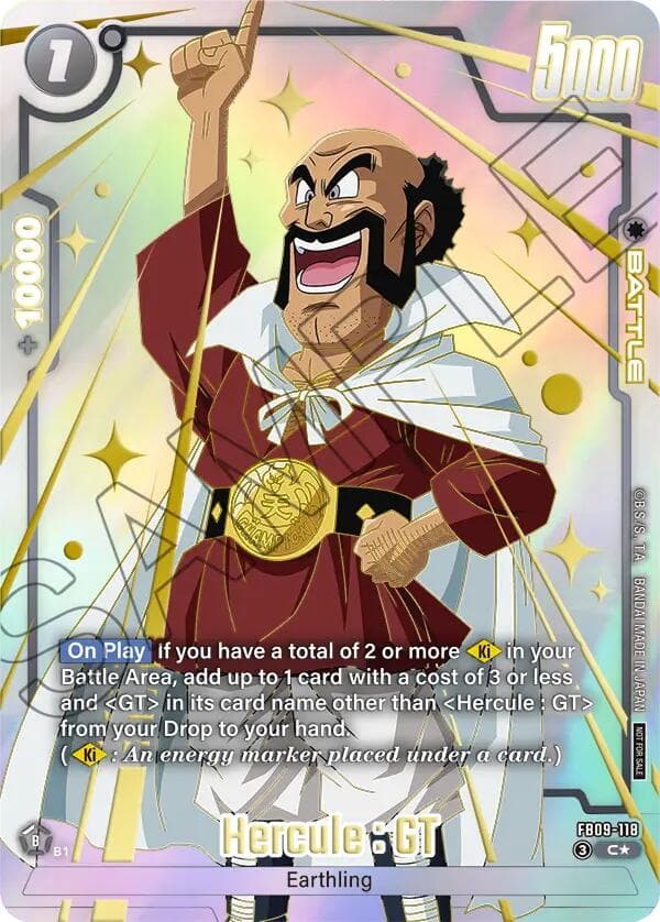 Hercule : GT (Limited Pack 26-27 WAVE1) — Tournament and Championship Promos card