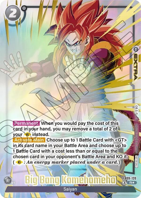 Big Bang Kamehameha (Limited Pack 26-27 WAVE1) — Tournament and Championship Promos card
