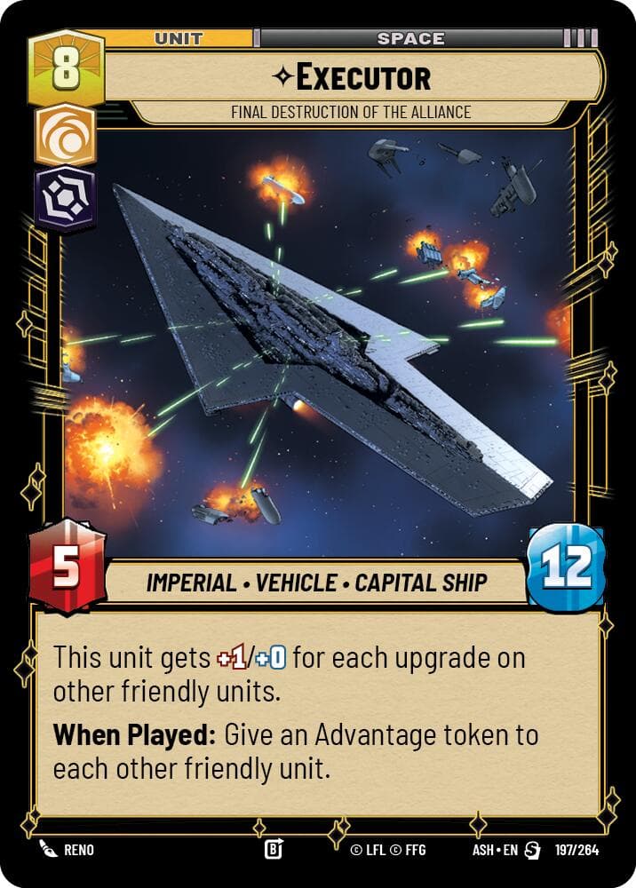 Executor - Final Destruction of the Alliance — Ashes of the Empire card