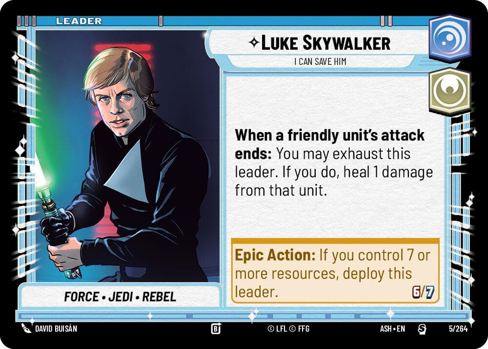 Luke Skywalker - I Can Save Him — Ashes of the Empire card