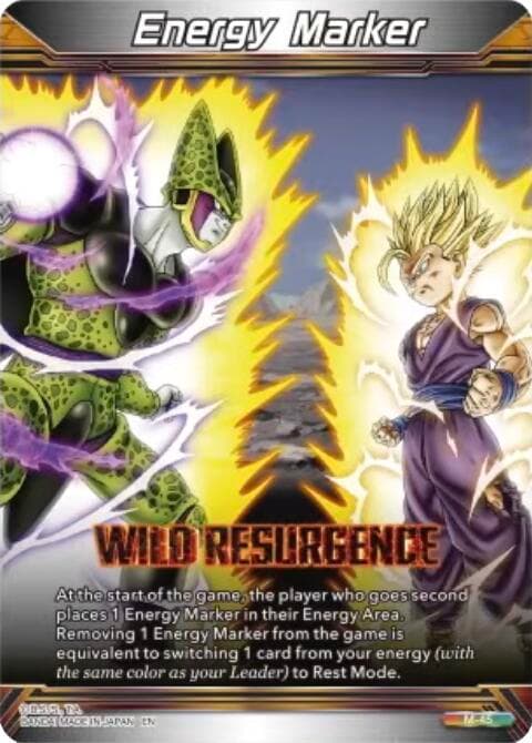 Energy Marker - Wild Resurgence (M-45) — Three Glorious Fighters card