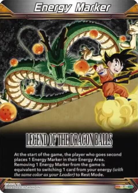 Energy Marker - Legend of the Dragon Balls (M-49) — Three Glorious Fighters card