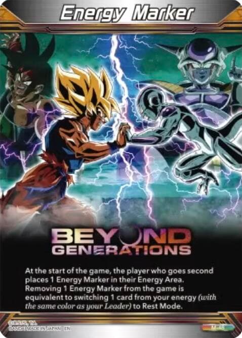 Energy Marker - Beyond Generations (M-48) — Three Glorious Fighters card