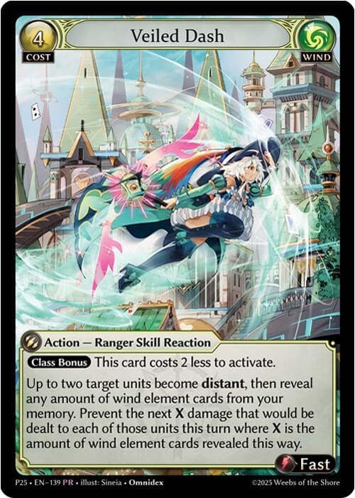 Veiled Dash — Promotional Cards card