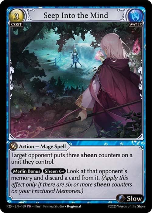 Seep Into the Mind — Promotional Cards card
