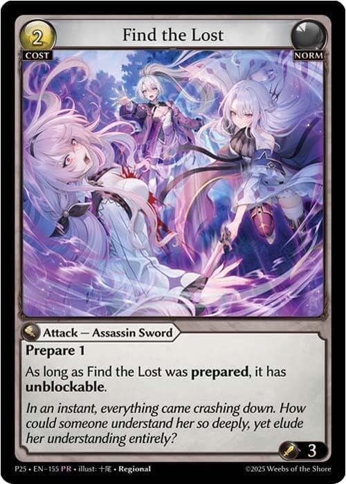 Find the Lost — Promotional Cards card