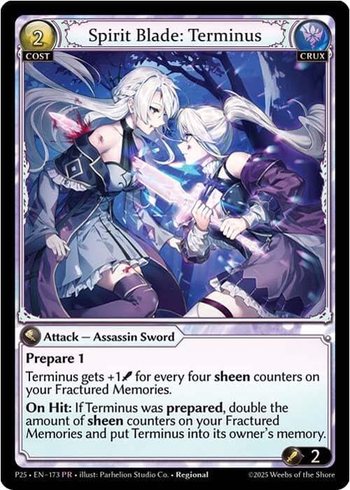 Spirit Blade: Terminus — Promotional Cards card
