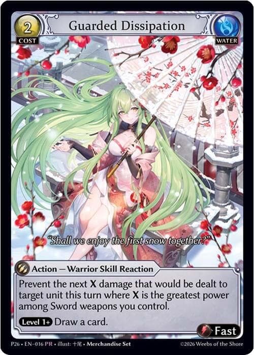 Guarded Dissipation — Promotional Cards card
