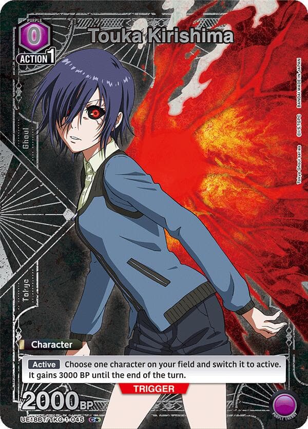 Touka Kirishima (045) (C*) — UE18BT: Tokyo Ghoul card