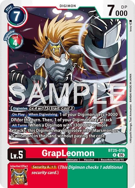 GrapLeomon — Dual Revolution card