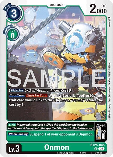 Onmon — Dual Revolution card