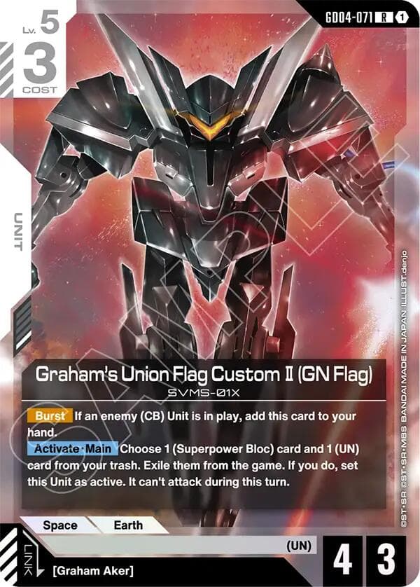 Graham's Union Flag Custom II (GN Flag) — Phantom Aria card