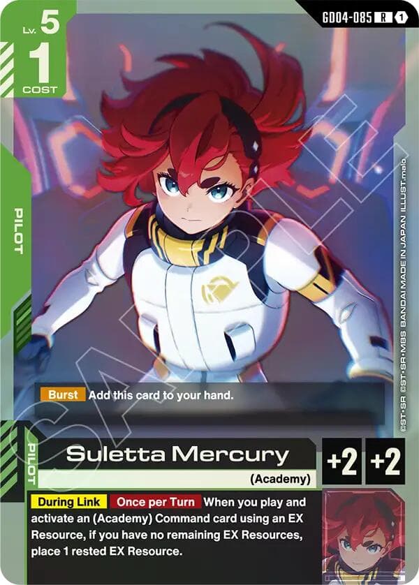 Suletta Mercury — Phantom Aria card