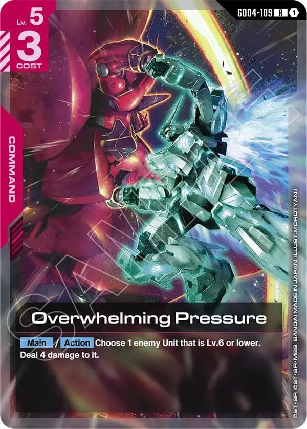 Overwhelming Pressure — Phantom Aria card